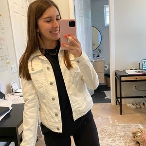 Universal Thread White Jean Jacket